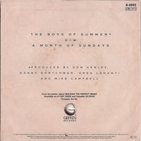 Don Henley : The Boys Of Summer (7", Single)