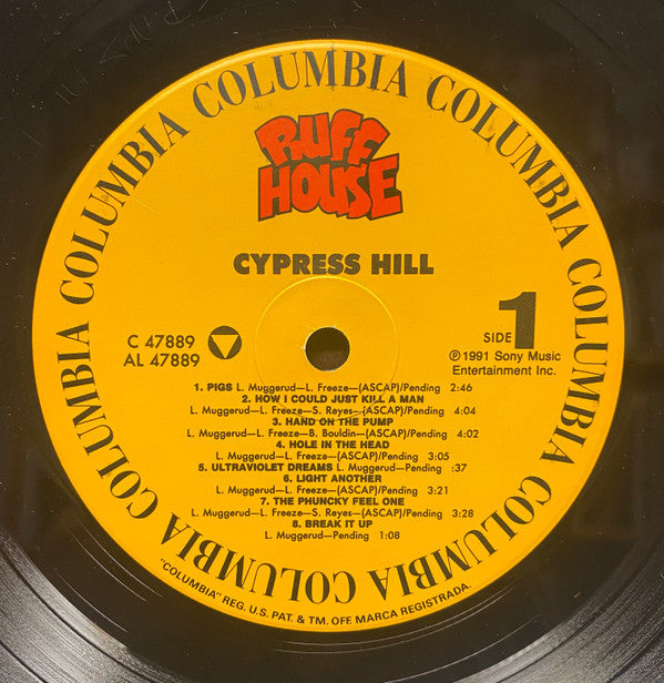 Cypress Hill : Cypress Hill (LP, Album, Yel)