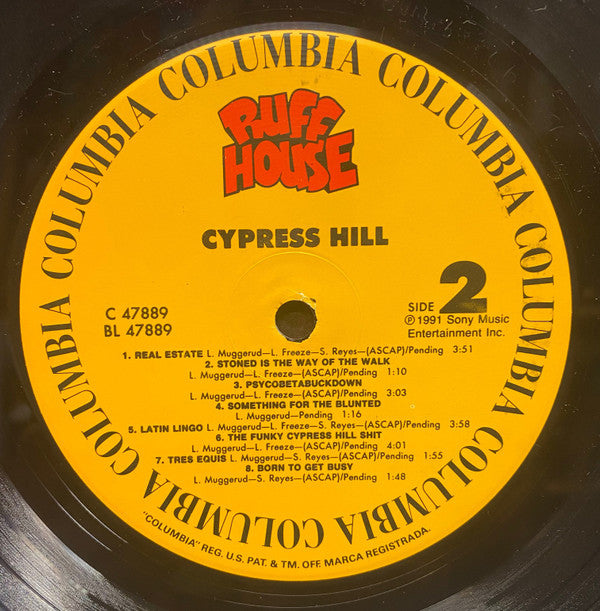 Cypress Hill : Cypress Hill (LP, Album, Yel)