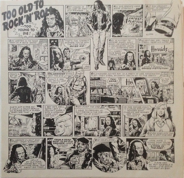 Jethro Tull : Too Old To Rock 'N' Roll: Too Young To Die! (LP, Album, RE, Dir)