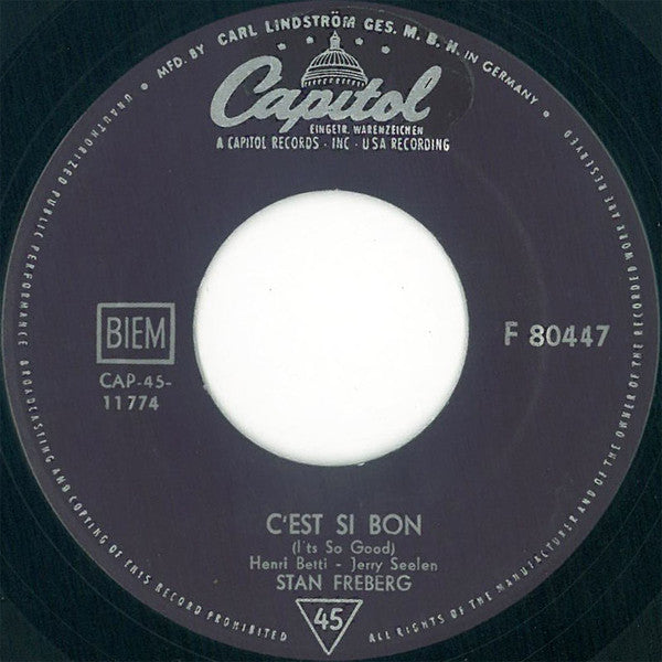 Stan Freberg : John And Marsha (7")