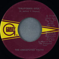 The Undisputed Truth : What It Is / California Soul (7", Single, Sup)