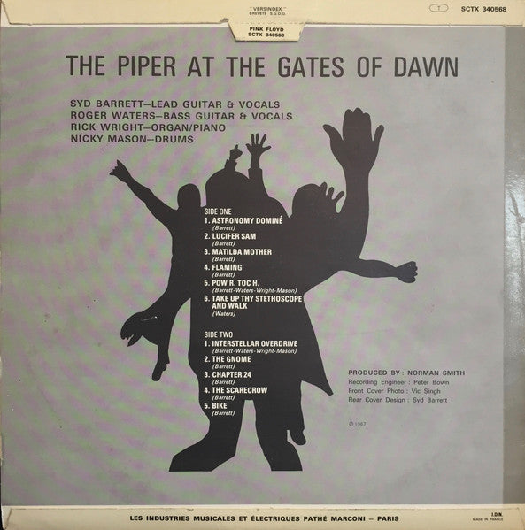 Pink Floyd : The Piper At The Gates Of Dawn (LP, Album, RE, RP)