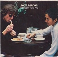 John Lennon / Yoko Ono : Nobody Told Me (7", Single)