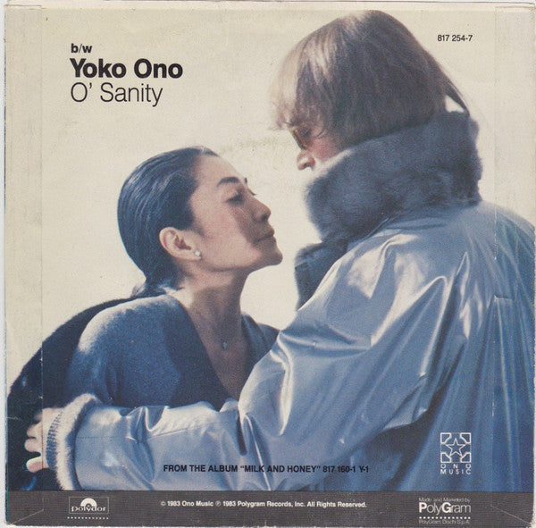 John Lennon / Yoko Ono : Nobody Told Me (7", Single)