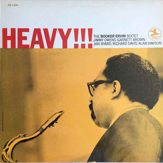 The Booker Ervin Sextet : Heavy!!! (LP, Album)