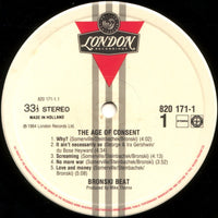 Bronski Beat : The Age Of Consent (LP, Album)