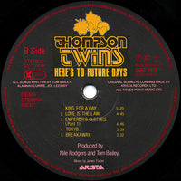 Thompson Twins : Here's To Future Days (2xLP, Album)