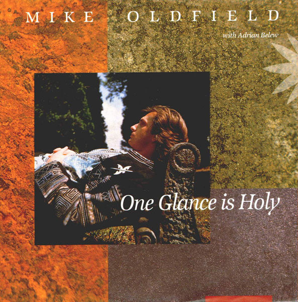 Mike Oldfield With Adrian Belew : One Glance Is Holy (7", Single)