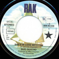 Suzi Quatro : She's In Love With You (7", Single)