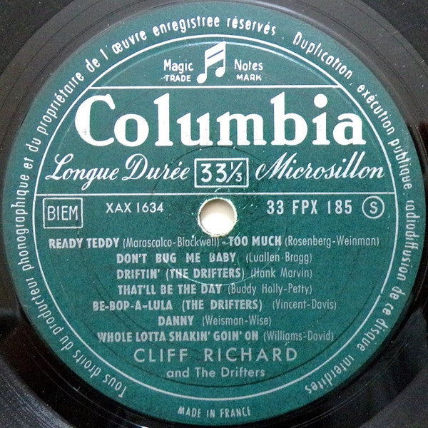 Cliff Richard And The Drifters* : Dance With Cliff Richard (LP, Album, Gre)