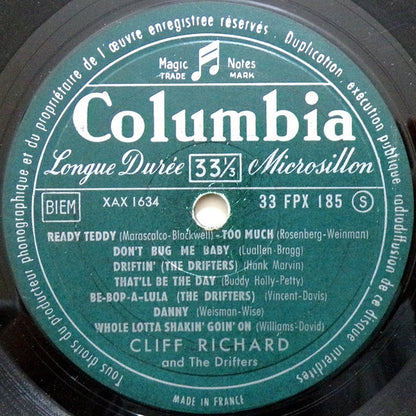Cliff Richard And The Drifters* : Dance With Cliff Richard (LP, Album, Gre)