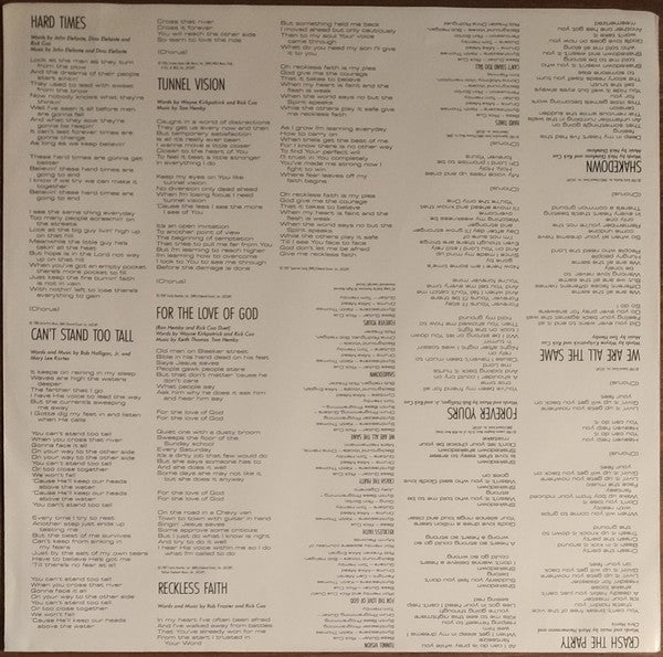 Rick Cua : Can't Stand Too Tall (LP, Album)