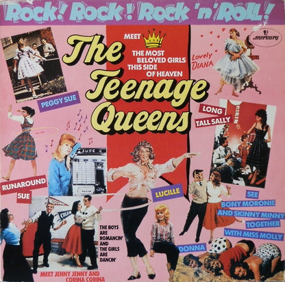 Various : The Teenage Queens (LP, Comp)