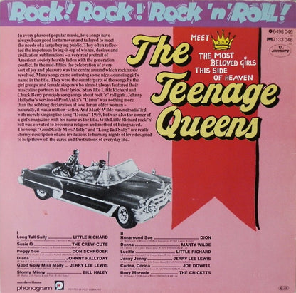 Various : The Teenage Queens (LP, Comp)