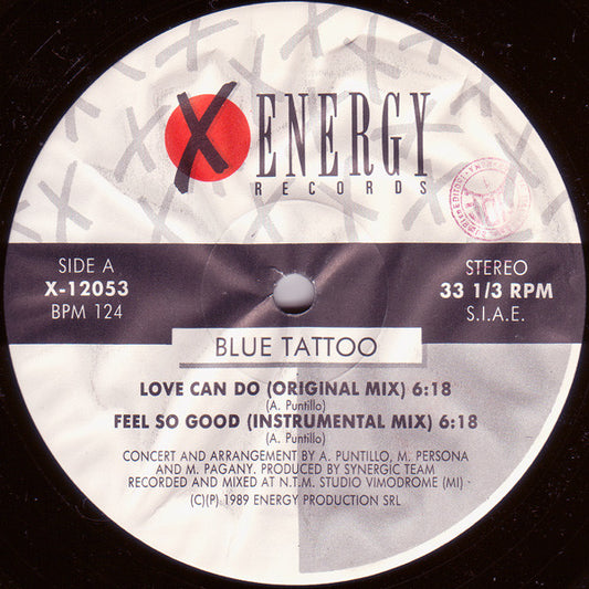 Blue Tattoo : Love Can Do (12")