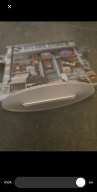 2D Record Store Displaybord – Inclusief Standaard