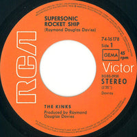 The Kinks : Supersonic Rocket Ship / You Don't Know My Name (7", Single)
