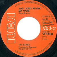 The Kinks : Supersonic Rocket Ship / You Don't Know My Name (7", Single)