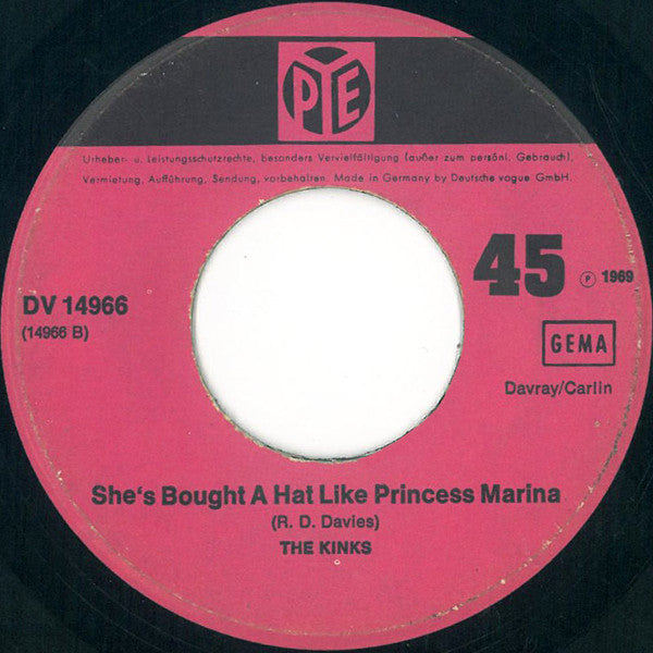 The Kinks : Victoria (7", Single)