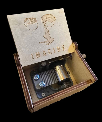 Handgemaakte Muziekdoosje – John Lennon “Imagine”