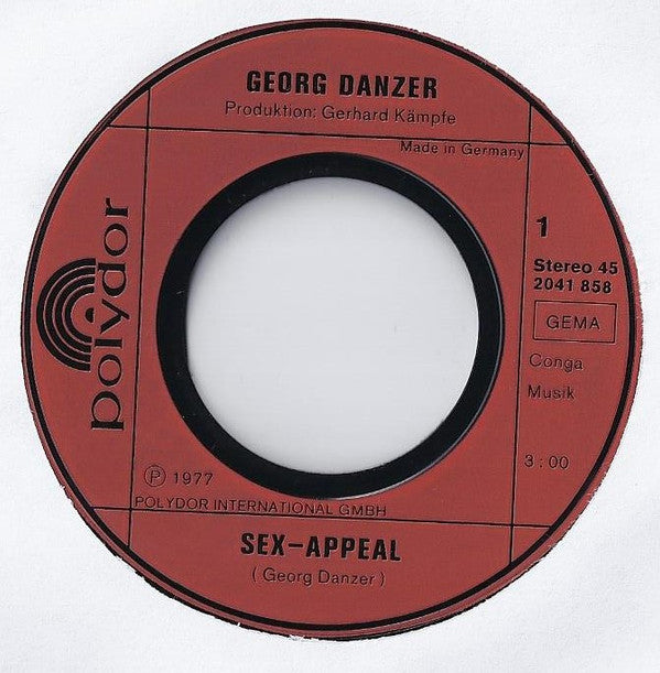 Georg Danzer : Sex-Appeal (7", Single)