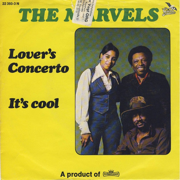 The Marvels : Lover's Concerto / It's Cool (7", Single)