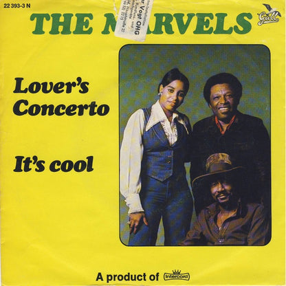The Marvels : Lover's Concerto / It's Cool (7", Single)