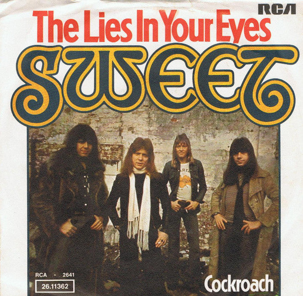 Sweet* : The Lies In Your Eyes (7", Single)