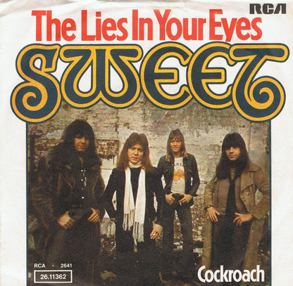 Sweet* : The Lies In Your Eyes (7", Single)