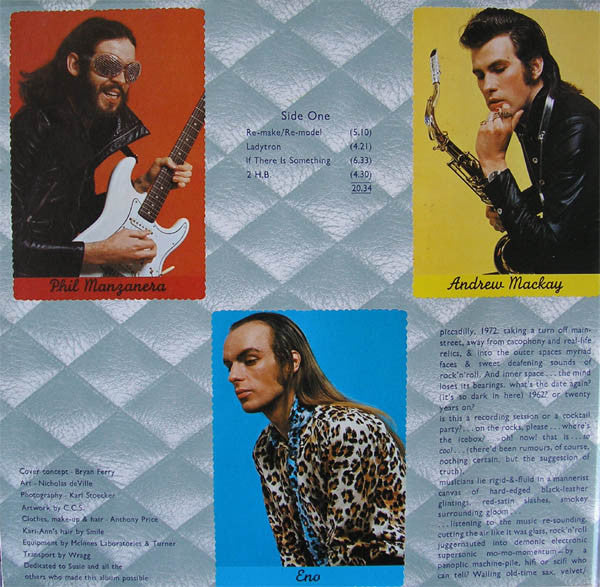 Roxy Music : Roxy Music (LP, Album, RE, Gat)