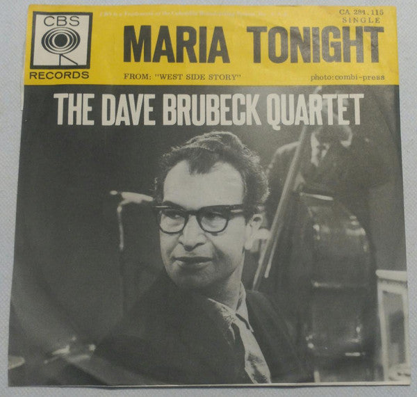 The Dave Brubeck Quartet : Brubeck Plays Songs From "Westside Story" (7", Single)