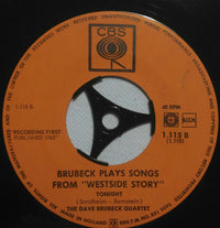 The Dave Brubeck Quartet : Brubeck Plays Songs From "Westside Story" (7", Single)