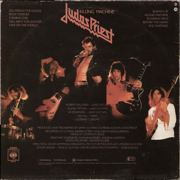 Judas Priest : Killing Machine (LP, Album)