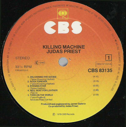 Judas Priest : Killing Machine (LP, Album)