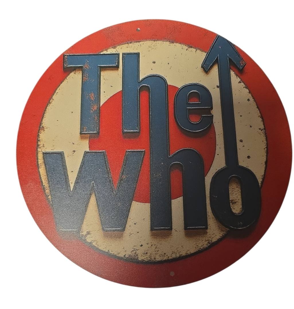 The Who – Target Logo Rond Decorbord | Ø 19,5 cm