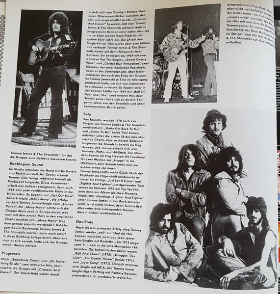 Tommy James & The Shondells : Pop Chronik (2xLP, Comp)