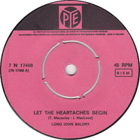 Long John Baldry : Let The Heartaches Begin (7", Single)