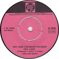 Long John Baldry : Let The Heartaches Begin (7", Single)