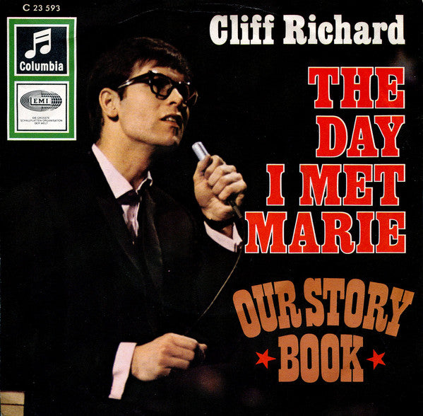 Cliff Richard : The Day I Met Marie / Our Story Book (7", Single)