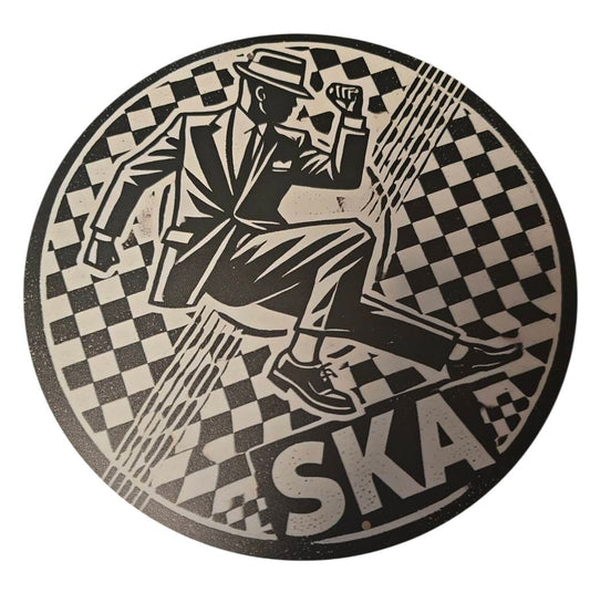 Ska Dans Rond Decorbord | Ø 19,5 cm