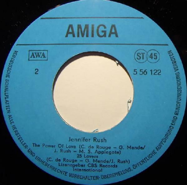 Jennifer Rush : Jennifer Rush (7", EP)