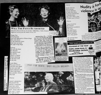 Jello Biafra And Mojo Nixon & The Toadliquors : Will The Fetus Be Aborted? (7", Single)