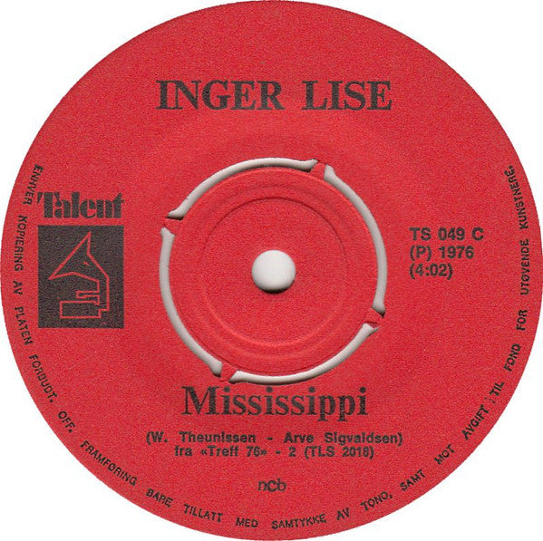 Inger Lise Rypdal : En Smak Av Sol (7")