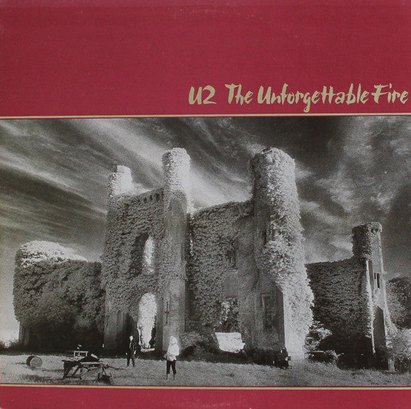 U2 : The Unforgettable Fire (LP, Album, RE)
