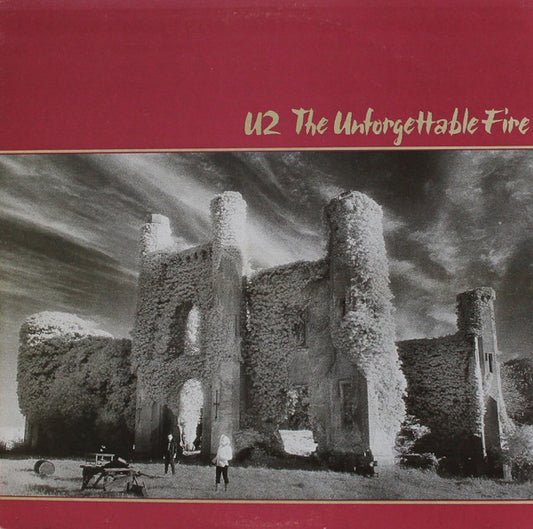 U2 : The Unforgettable Fire (LP, Album, RE)