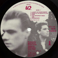 U2 : The Unforgettable Fire (LP, Album, RE)