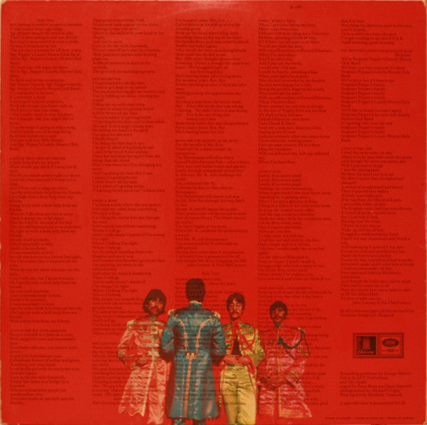 The Beatles : Sgt. Pepper's Lonely Hearts Club Band (LP, Album, Fli)