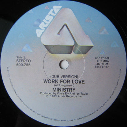 Ministry : Work For Love (12")