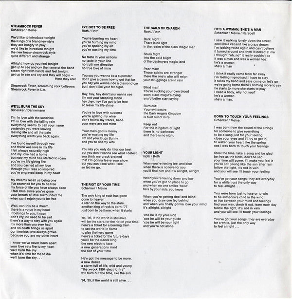 Scorpions : Taken By Force (LP, Album, RE)